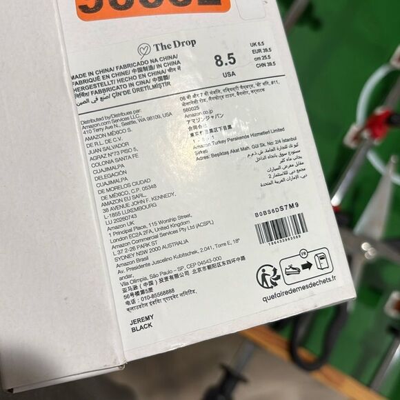 The Drop Women's Jeremy Espadrille Platform Ankle Strap Sandal Wedge Size 8.5 - Picture 4 of 5